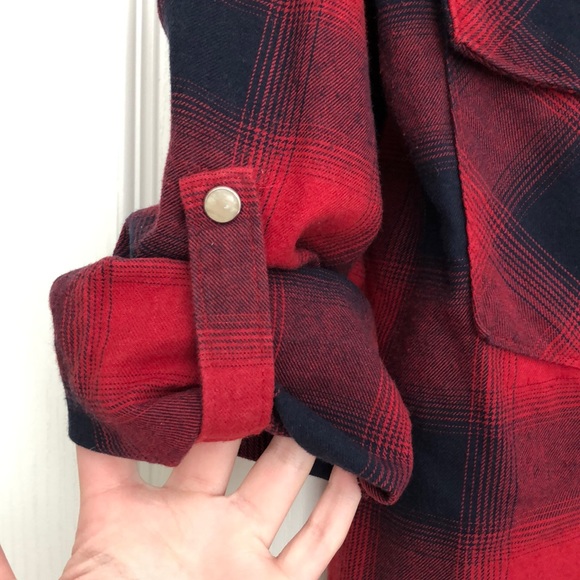Zara Buffalo Plaid Top - Picture 7 of 8